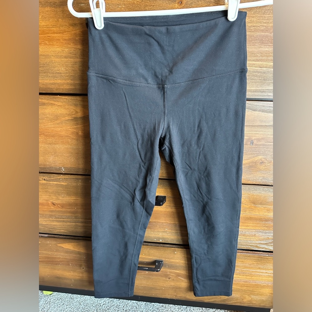 Zella Black High-Waist CroppedLeggings